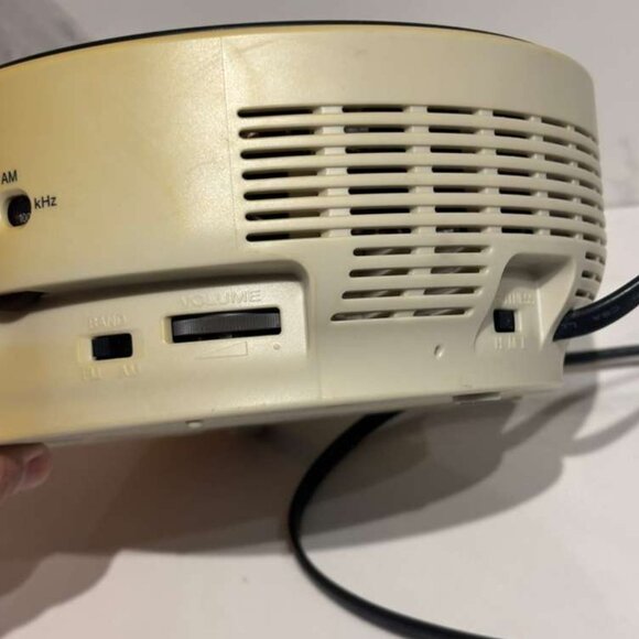 Sony Dream Machine ICF CD815 FM AM CD Clock Radio Black Size 9"x7"x4" - Picture 7 of 9